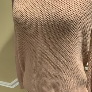 Forever 21 Blush Pink Crew Neck Sweater